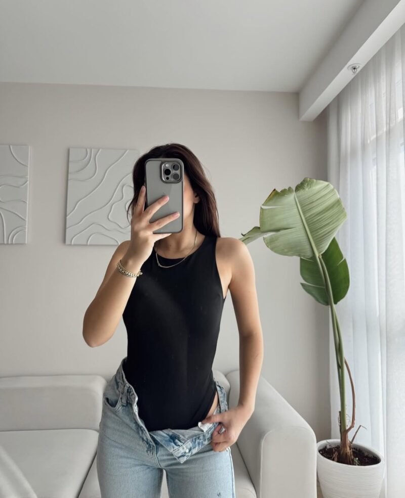 Round Neck Bodysuit - Image 2