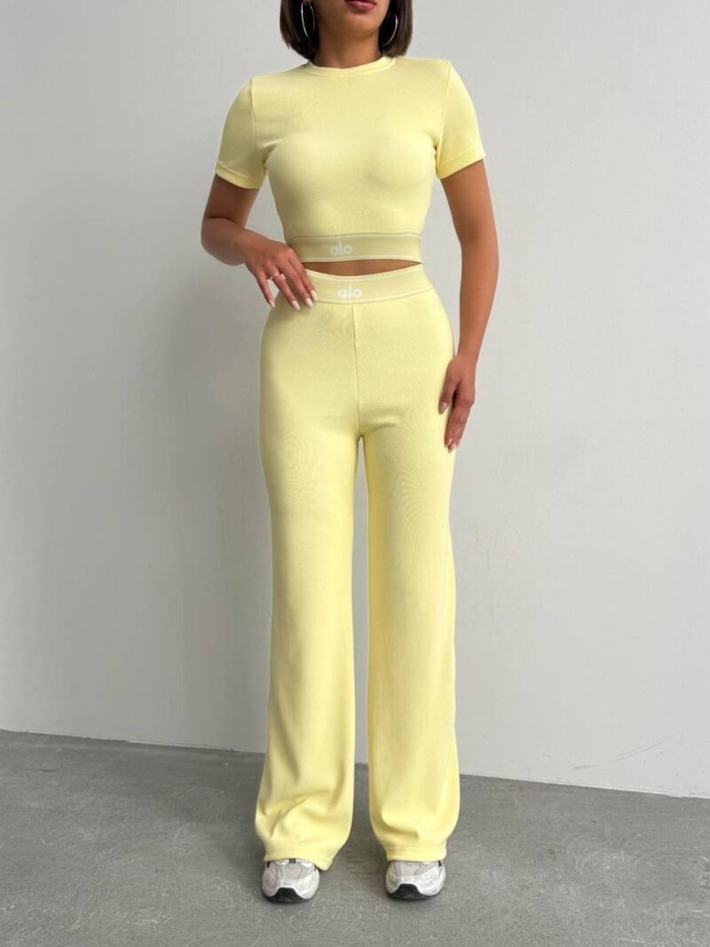 Alo ribbed set