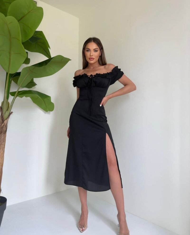 Offshulder Dress - Image 4